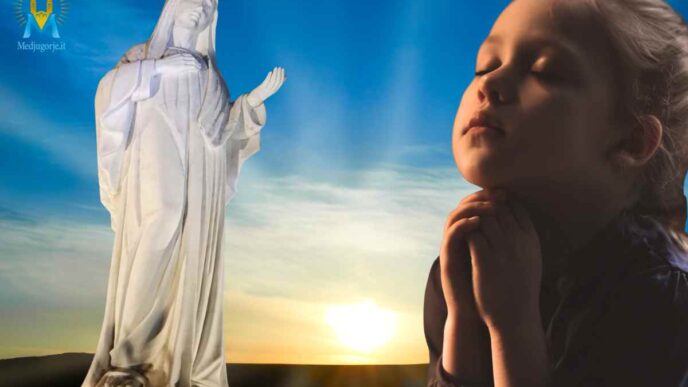Medjugorje: "Aprite il cuore come un fiore alla luce"