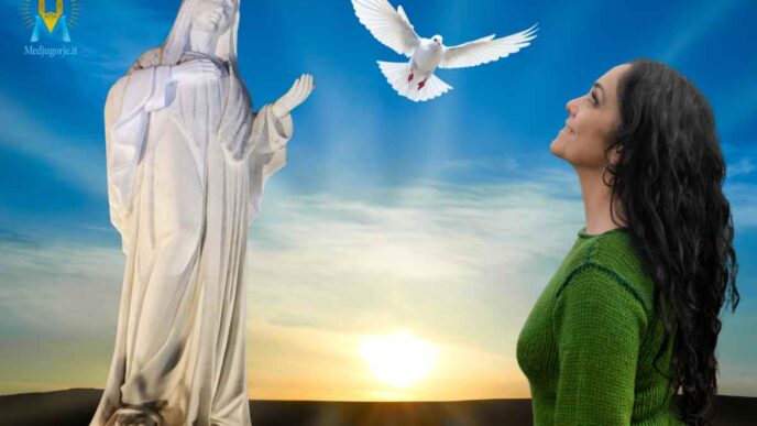 Medjugorje: "Sostenere il destino del mondo"