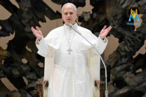 Papa Leone XIV durante l'udienza generale