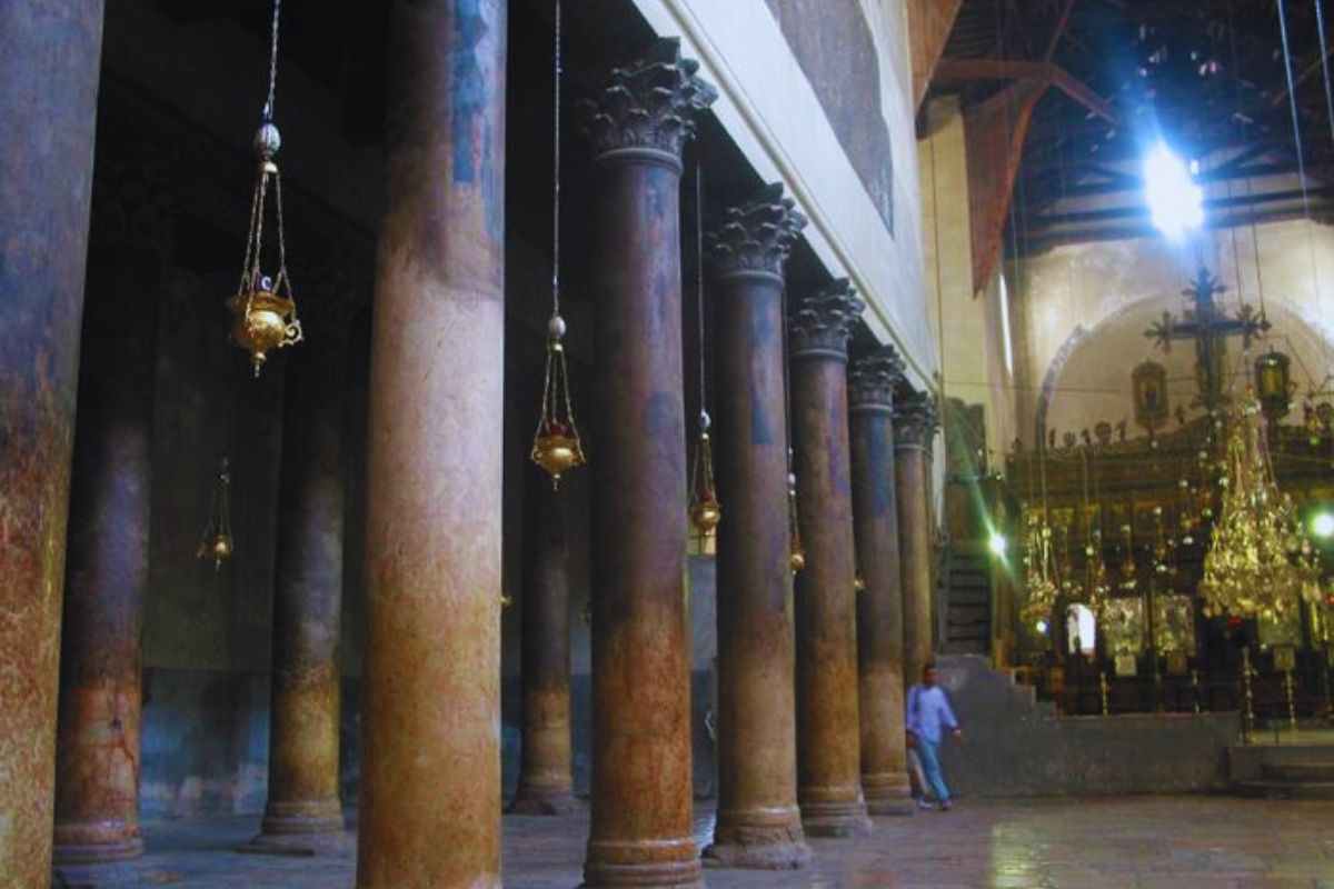 la storia della basilica della natività a betlemme