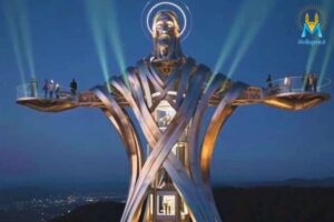 la statua di cristo sul gargano