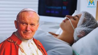 la donna che ha in coma ha visto giovanni paolo II