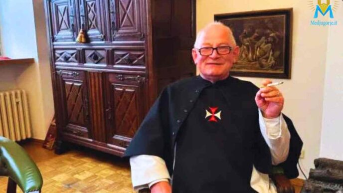 il monaco che accoglie i peccatori