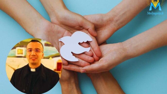 padre pero milicevic parla della pace