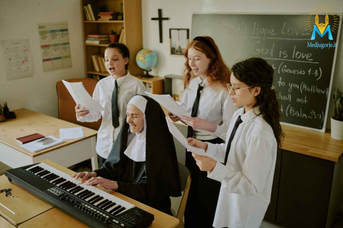 canto suore monaci evoluzione