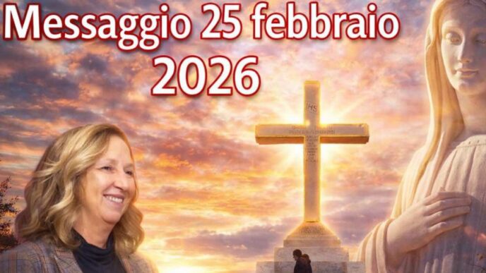 Il testo del messaggio della Regina della Pace di Medjugorje alla veggente Marija Pavlovic per il 25 febbraio 2026