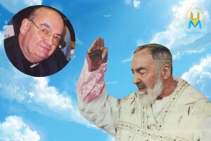 Padre Pio intercede per padre Derobert