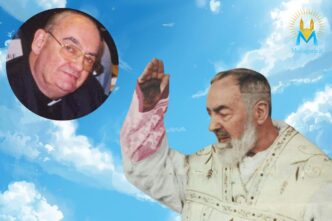 Padre Pio intercede per padre Derobert