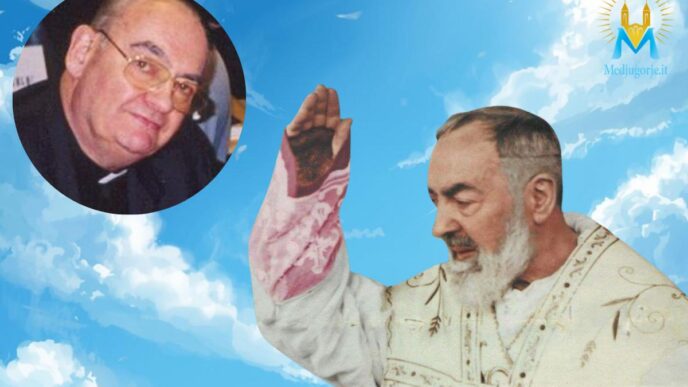 Padre Pio intercede per padre Derobert