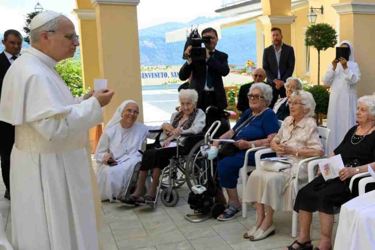Papa Leone XIV Chiesa nonni anziani