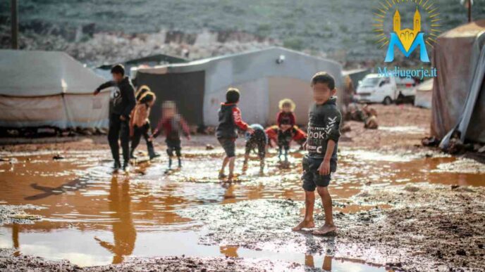 Il commovente appello dei bambini nei conflitti ai produttori di armi