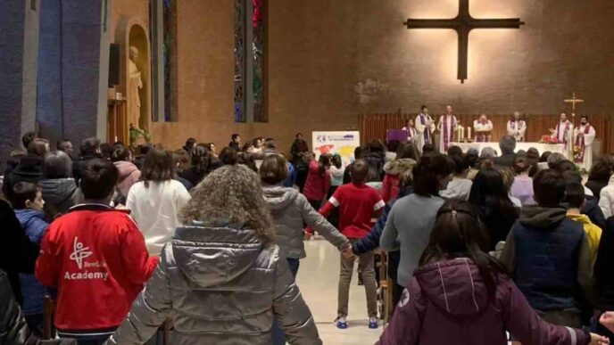 ragazzi chiesa tour 12 chiese