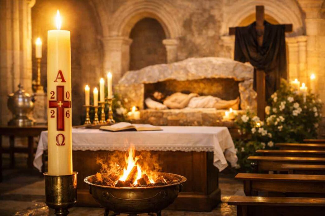 Il Sabato Santo è un giorno di silenzio. Nelle chiese non ci sono celebrazioni, nessuna messa, solo l’attesa. È un momento sospeso, tra la morte e la risurrezione, il giorno che precede la gioia della Pasqua.