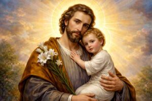San Giuseppe, venerato come il padre terreno di Gesù e il custode della Vergine Maria, è uno dei santi più potenti della storia cristiana. Il suo ruolo fondamentale nella salvezza del mondo lo ha reso il santo con il cuore più vicino a Dio e alla Vergine