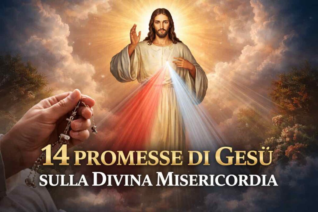 la devozione ha radici profonde nella vita di Santa Faustina Kowalska, che ha ricevuto le rivelazioni da Gesù negli anni '30. Queste rivelazioni contenevano 14 promesse specifiche per chi prega con sincerità e fede il Rosario della Divina Misericordia