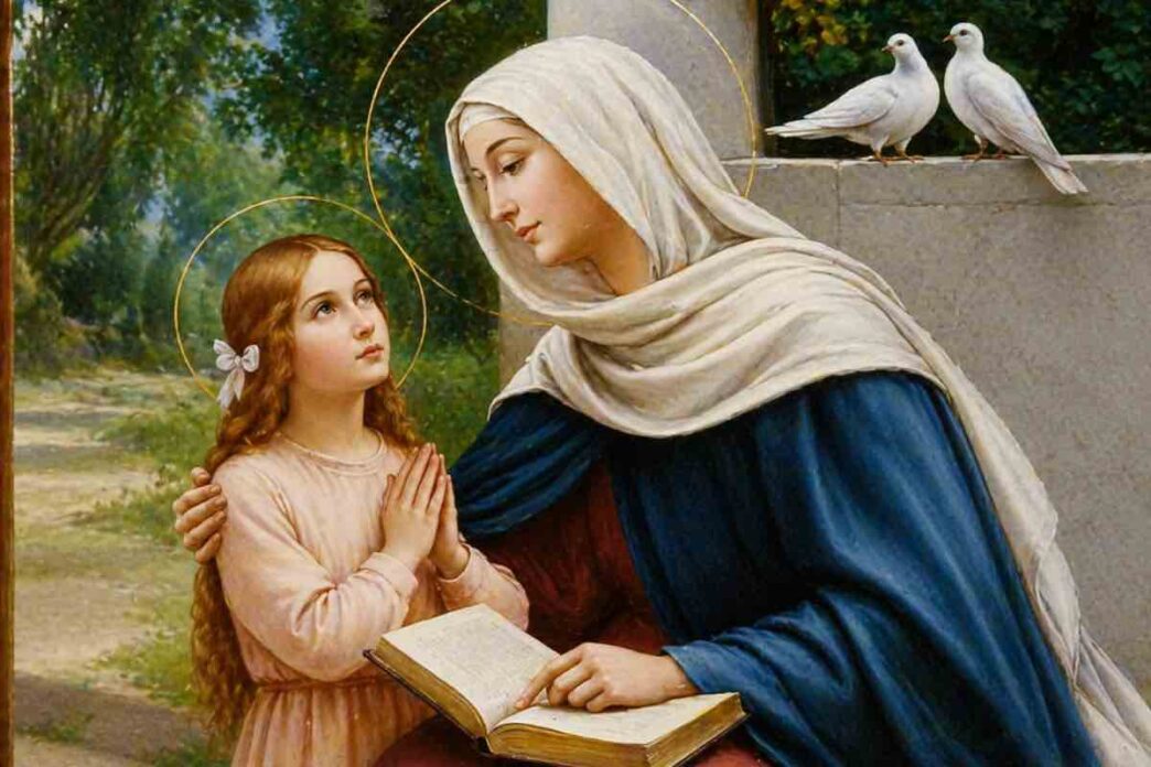 La preghiera non è occasionale, è continua, quasi ostinata. Quando nasce la Vergine Maria, quella maternità tardiva cambia tutto. Non è solo una gioia personale, ma l’inizio di una storia più grande.