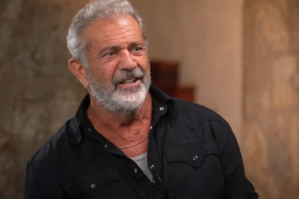 Mel Gibson sul set della produzione di The Resurrection of the Christ in Italia