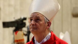 Il cardinale Matteo Maria Zuppi, Presidente della CEI, durante un'occasione pubblica