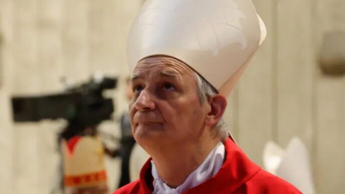Il cardinale Matteo Maria Zuppi, Presidente della CEI, durante un'occasione pubblica