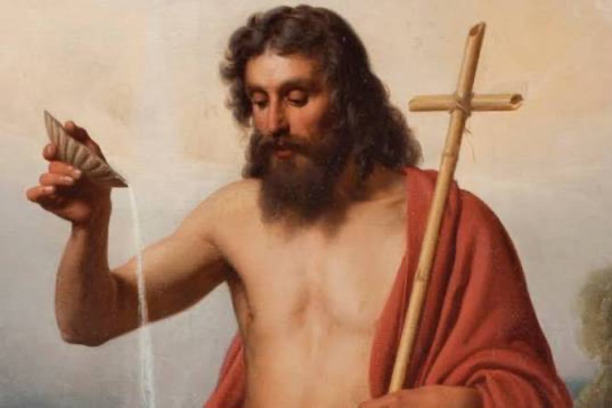 Sul fiume Giordano Giovanni pronunciò una delle frasi più celebri della storia cristiana: «Ecco l'Agnello di Dio». Fu il primo a indicare pubblicamente Gesù come Messia, e per questo viene chiamato il Precursore