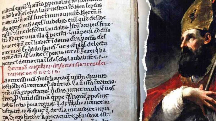 Due sermoni inediti di Sant'Agostino sulla strega di Endor riemergono da un manoscritto medievale in Polonia, tra teodicea e pentimento di Saul.