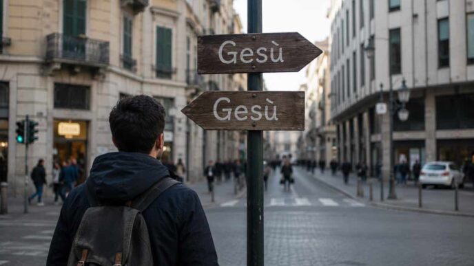 Quando la tristezza sembra troppo pesante da portare, la fede cattolica indica quattro luoghi concreti per incontrare Gesù e trovare conforto.