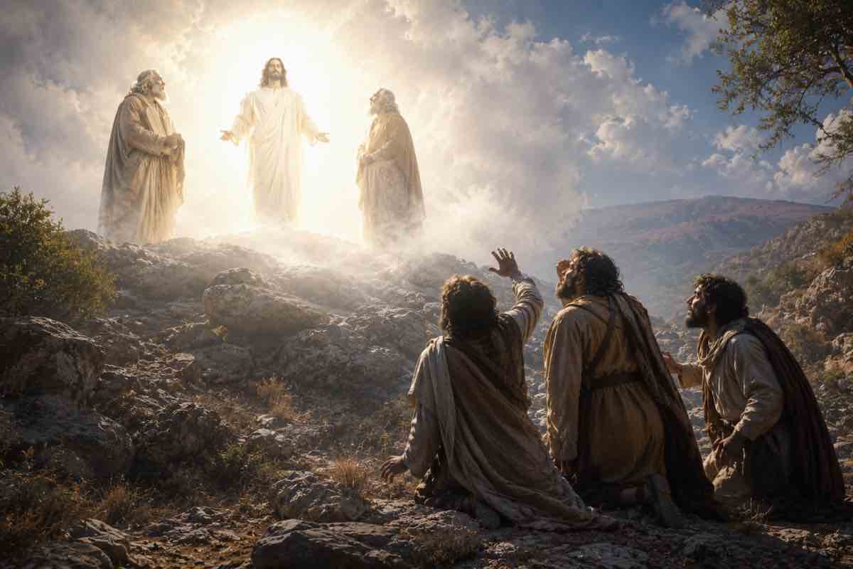 Pietro, Giacomo e Giovanni non furono condotti sul monte per caso. Gesù li aveva già ammessi, in un'altra occasione, a un momento riservato: quello della resurrezione di una fanciulla.