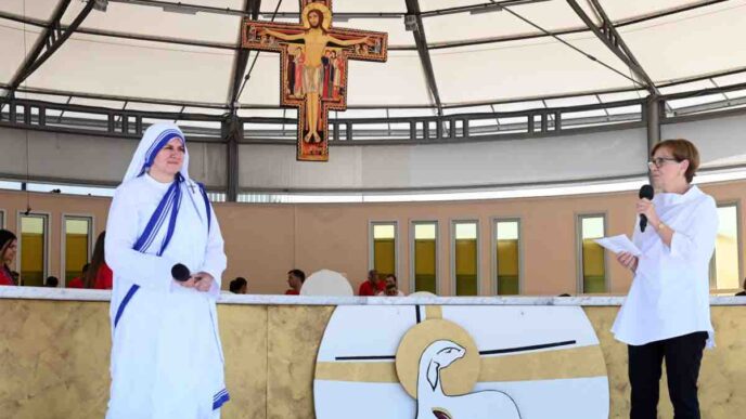 Al 37° Mladifest suor Mariana Kovačić ha raccontato la sua vocazione tra dubbi, segni e l'incontro decisivo con le Missionarie della Carità.