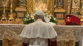 Leone XIV è tornato al Santuario della Madonna del Buon Consiglio a Genazzano: cinquemila fedeli, la Rosa d'Oro e l'omelia su Maria nella storia della salvezza.