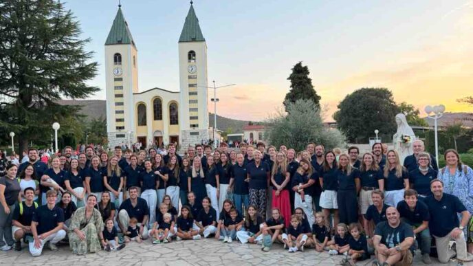 In 77 da Barcellona per un pellegrinaggio a Medjugorje nei 60 anni di nozze di Marta e Antonio. E la storia di una nipote nata dopo tante preghiere.