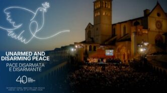 Lo spirito di Assisi rivive a 40 anni dall’incontro del 1986: con Sant’Egidio 384 leader da 53 Paesi riflettono su una pace disarmata e disarmante.