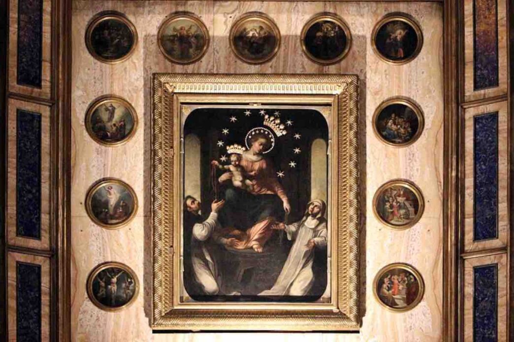 Dal carro di letame del 1875 a Santa Rosa diventata Caterina da Siena: storia e curiosità sul quadro della Madonna del Rosario di Pompei.