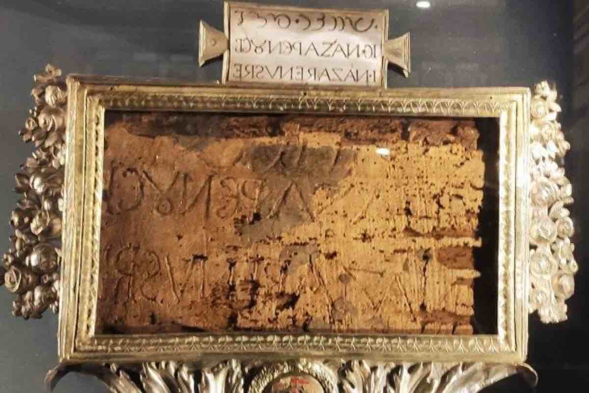 Nella Cappella delle Reliquie si trovano i frammenti della Vera Croce