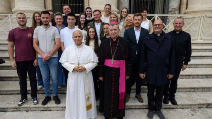Il 7 ottobre 2026 studenti e professori dell’Istituto teologico-catechetico dell’Università di Mostar all’udienza con Papa Leone XIV a Roma.