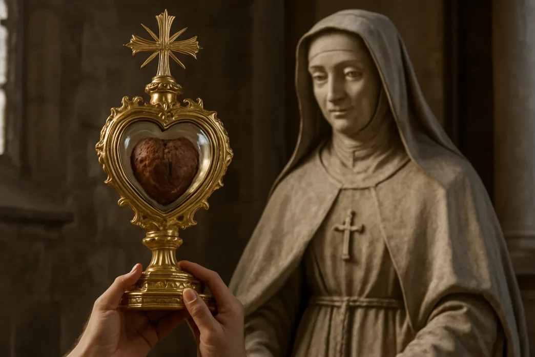 Il cuore di Santa Giovanna di Chantal torna a casa dopo la Rivoluzione francese