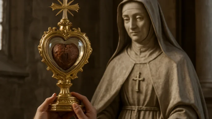 Il cuore di Santa Giovanna di Chantal torna a casa dopo la Rivoluzione francese